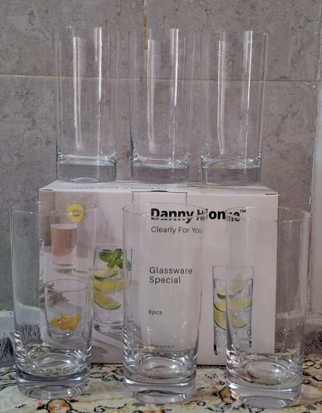 ست لیوان بلند دنی هوم Dany Home | مدل Glassware Special | ۶ عددی