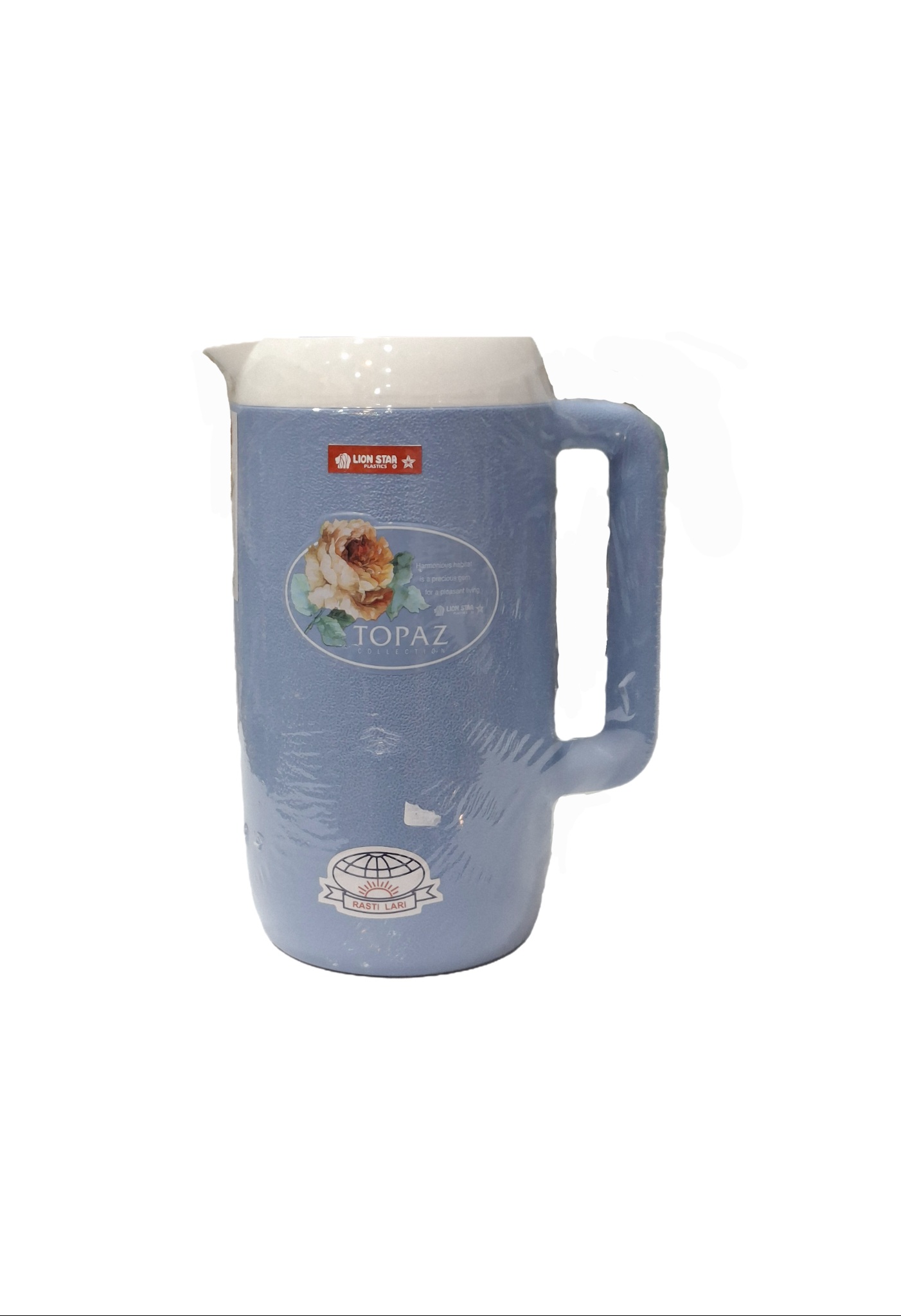 پارچ آب دوجداره لاین استار K-7 ظرفیت ۱.۷ لیتر آبی | Thermo Water Jug