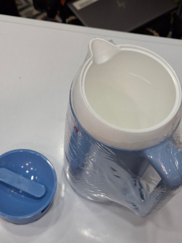 پارچ آب دوجداره لاین استار K-7 ظرفیت ۱.۷ لیتر آبی | Thermo Water Jug