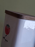 بانکه رب گوجه سرامیکی با درب چوبی | ظرف نگهداری رب