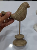 مجسمه جفتی مرغ آمین پلیاستر طرح سنتی