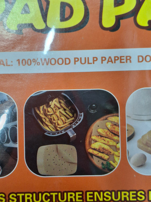 کاغذ پخت سوراخدار مخصوص ایرفرایر ۲۰×۲۰ سانتیمتر | Baking Paper