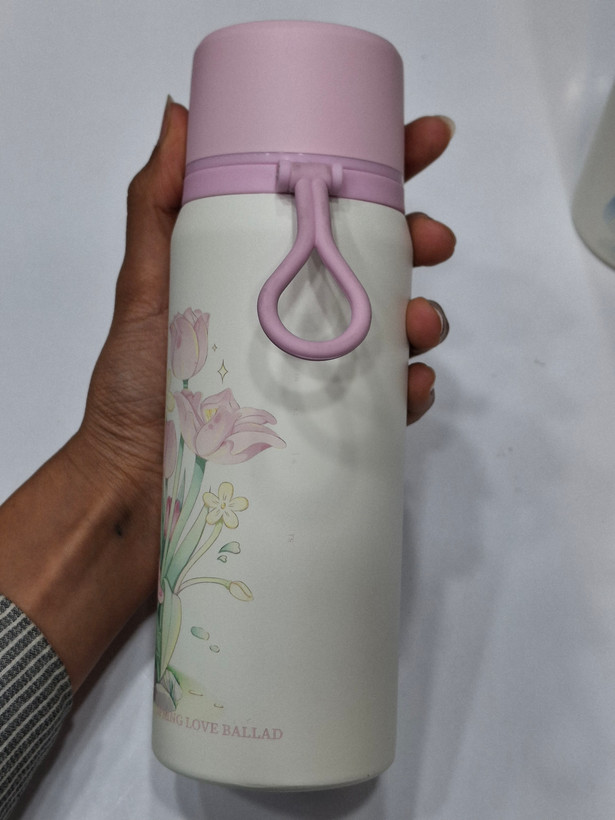 تراول ماگ 500 میل درب پیچی دوکاره با قابلیت استفاده از درب بهعنوان لیوان