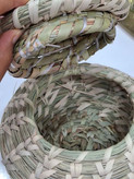خمره حصیری کوچک بدون دسته | ظرف نگهداری سیر و حبوبات