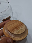 بانکه شیشهای درب چوبی امپرلند – سایز 8 / ارتفاع 9 cm