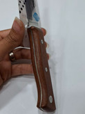 کارد آشپزی دسته چوبی