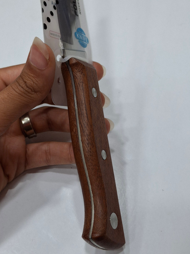کارد آشپزی دسته چوبی