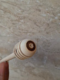 قاشق عسل چوبی شیاردار